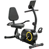 Soozier Recumbent Exercise Bike for Home, Stationary Bike with Bluetooth, App Connectivity, Quiet 8-Level Magnetic Resistance