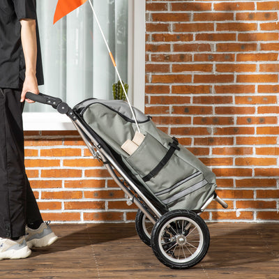 Soozier Bike Trailer, Bicycle Cargo Trailer with 12