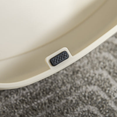 Portable Pet Stairs Foldable Steps for Small Dogs and Cats 3-Step with Non-slip Treads for Beds Sofas, Cream