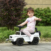 Compatible Baby Toddler Push Car Foot-to-Floor Ride-On Wheel Mercedes-Benz G350 Licensed White