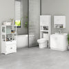 Farmhouse Bathroom Storage Cabinet, Linen Cabinet with Drawer and Shelves, 23.5
