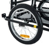 Folding Bicycle Cargo Trailer Wagon Utility Bike Cart Carrier Garden Patio Tool New