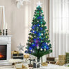 7ft White Christmas Tree Artificial Christmas Tree with 1230 Branch Tips and Metal Stand