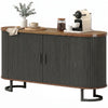 Fluted Sideboard Buffet Cabinet, 55