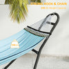 Hammock Stand with Adjustable Height Steel Frame for 0.8
