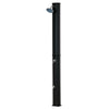 7ft Outdoor Solar Heated Shower with 360 Rotating Shower Head, Foot Shower Faucet, Temperature and Pressure Adjustable