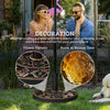 20 lbs Resin Half Round Patio Umbrella Base 20
