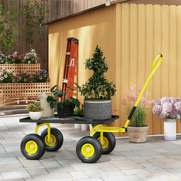 Heavy Duty Garden Wagon Cart with 10