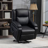 Lift Chair for Seniors, PU Leather Upholstered Electric Recliner Chair with Remote, Side Pockets, Quick Assembly