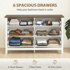 Dresser for Bedroom with 3 Drawers Storage Chest of Drawers for Living Room, Closet, Laundry, Entryway