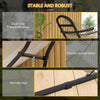 Hammock Stand with Adjustable Height Steel Frame for 0.8