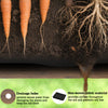 Mobile Raised Garden Bed Elevated Wood Planter Box with Lockable Wheels, Storage Shelf for Herbs Vegetables, Carbonized