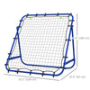 Soozier Volleyball Rebounder Net, Adjustable Soccer Rebounder, Baseball Volleyball Training Equipment Aid, Blue