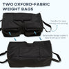 2pc Umbrella Base, Weight Bag, Garden Parasol Weight Base, Filled Sand Fits Most Umbrella w/ Scoop Up 55lbs, Black
