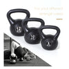 Soozier 26lb Fitness Kettlebell, Plastic Exercise Weight, Weightlifting Tools with Sand, Handle, Noise Reduction for Home, Gym