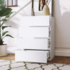 4 Drawer Chest Storage Cupboard Freestanding Drawer Unit, Black