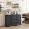 Sideboard with 3 Drawers and 2 Doors, 47