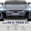 Ride-On Toy On Car with Remote Control, 12V 3.1 MPH Electric Ride for Kids w/ Suspension System, Horn Honking, Grey