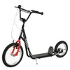 Youth Kick Scooter with Adjustable Handlebar and 16'' Inflatable Rubber Wheel for Kids and Teens 5+ Year Old