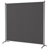 Single Panel Room Divider, UV30+ Privacy Screen, Indoor Outdoor Privacy Panel with Stable Base