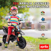Qaba 12V Aprilia Licenced Kids Electric Motorcycle, Battery-Powered Dirt Bike with Training Wheels for Aged 3-8, Red