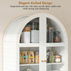 Arched Kitchen Pantry Cabinet, 71
