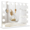 Hollywood Makeup Mirror with Lights, 3 Lighting Modes, USB Charging Port, Tabletop or Wall Mounted, White