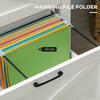 Vertical File Cabinet with Hanging Bars for A4 Size for Home Office, 29.9