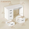 Computer Desk with 3 Drawers, 47