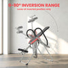 Soozier Inversion Table, Heavy Duty Folding Inversion Table with Adjustable Ankle Lock and Safety Belt for Pain Relief Therapy