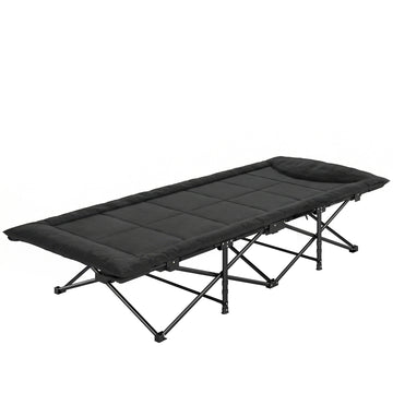 Camping Cot for Adults with Padded Cushion, 31.5