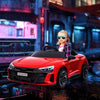 Ride-On Toy On Car with Remote Control, 12V 3.1 MPH Electric Ride for Kids w/ Suspension System, Horn Honking