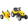Ride on Excavator with Back Trailer, Shovel & Rake for 3+ Year Old
