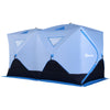 5-8 Person Insulated Ice Fishing Tent Shelter with Ventilation Windows and Carry Bag, for -22℉