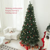 9ft Artificial Christmas Trees with 2132 Branch Tips, Auto Open and Steel Base, Green