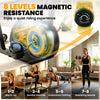 Soozier Recumbent Exercise Bike for Home, Stationary Bike with Bluetooth, App Connectivity, Quiet 8-Level Magnetic Resistance