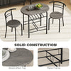 Dining Table Set of 3, 31.5
