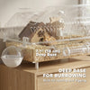 8 in 1 Hamster Cage with All Accessories for Dwarf Hamster, 21.5