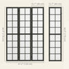 3 Panel Room Divider, 5.6 ft Folding Wall Divider Room Partition for Home Office, Bedroom, Black