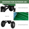 Steel Garden Cart with Handle and 10