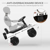 Compatible Baby Toddler Push Car Foot-to-Floor Ride-On Wheel Mercedes-Benz G350 Licensed White