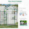 Walk-in Greenhouse with 4 Shelves, 56