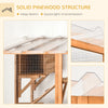 Large Outdoor Catio with Condos, Platforms, Doors, Ladders, Weather-Resistant Roof, Orange