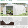 20x10x7ft Heavy Duty Tunnel Walk-in Greenhouse Outdoor Backyard Seed Plant Vegetables Grow Warm House