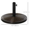 29LBS Offset Patio Umbrella Cement Base Stand Cantilever Parasol Holder Weight, Fits Φ1.4