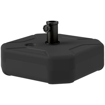 Square Patio Umbrella Base Holder, Outdoor Umbrella Stand, 17.7