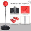 Soozier Boxing Bag with Stand, Freestanding Punching Bag with 49.6