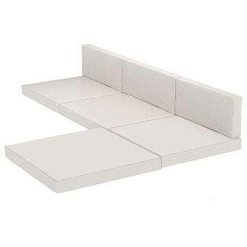 Patio Furniture Cushions Water-Repellent Outdoor Loveseat Cushion Removable Covers 23.6