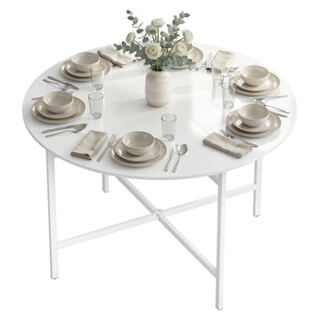 Folding Dining Table for 3-6 People, 47