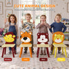 Kids Table and 4 Chairs Set for Art, Craft, Drawing and Snack Time, Playroom, Classroom, Nursery, Boys Girls 3-8, Yellow